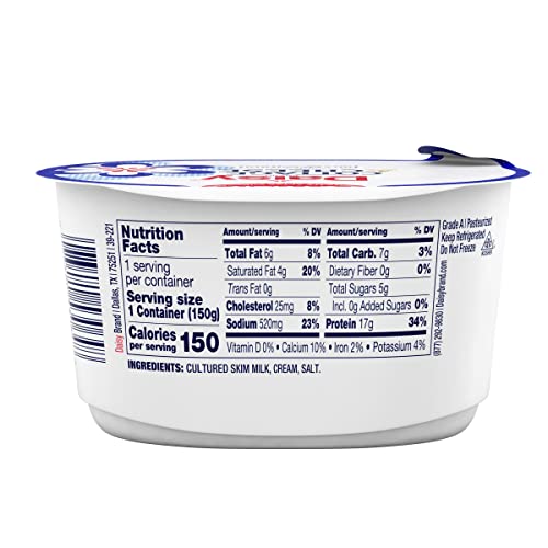 Daisy Brand Single Service Twin Pack 4% Cottage Cheese, 10.6 Oz (Pack Of 2)