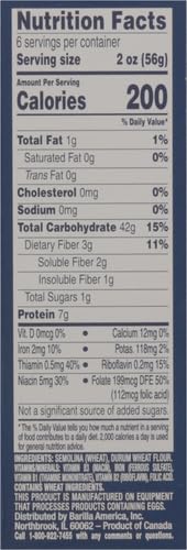 Barilla Pastina Pasta, 12 oz. Box - Non-GMO, Made with Durum Wheat Semolina - Kosher Certified