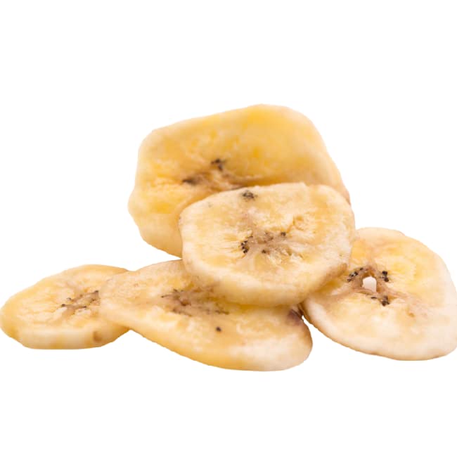 GERBS Sweetened Banana Chip Slices 14 ounce | Freshly sealed in Re-Closeable Bag | Top 14 Food Allergy Free | Sulfur Dioxide Fre