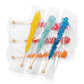 Candy Envy - Magical Rainbow Rock Candy Sugar Sticks - 36 Indiv. Wrapped - Assorted Colors