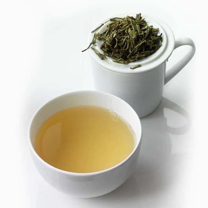 STEVEN SMITH TEAMAKER Jasmine Silver Tip Green Tea - Scented Full Leaf, Caffeinated, Sugar-Free - 90 Sachets (6 Packs of 15)