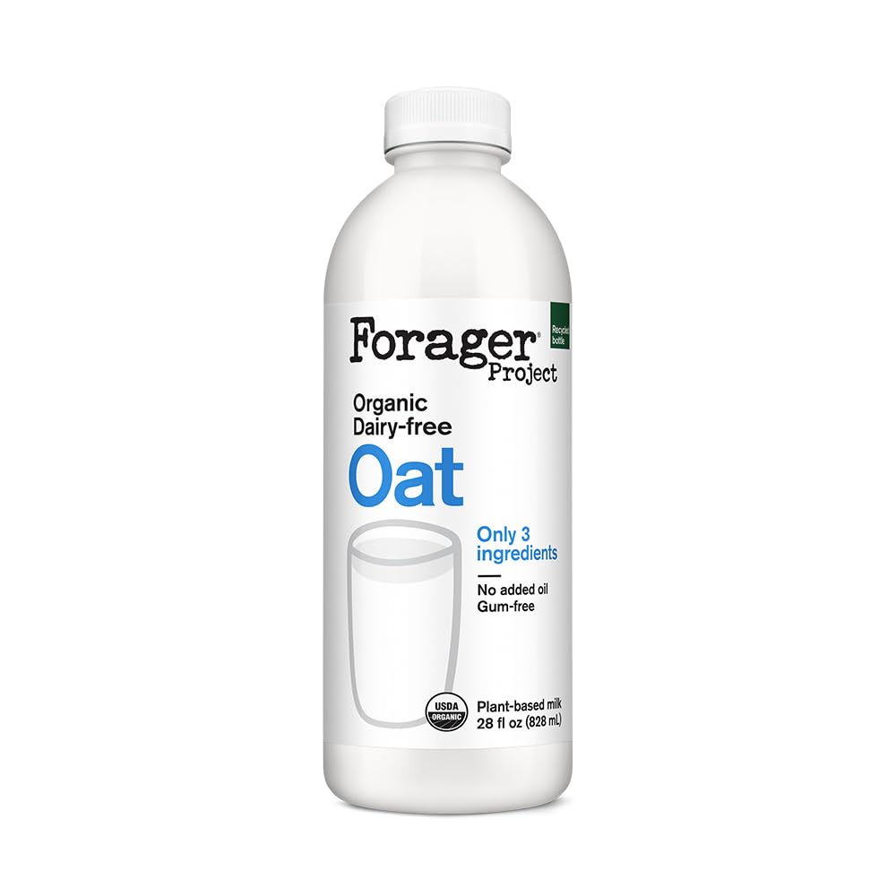 FORAGER PROJECT Organic Unsweetened Oatmilk, 28 FZ