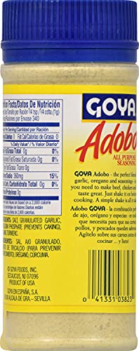 Goya Foods Adobo Without Pepper, 12-Ounce (Pack Of 24), (3823)