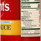Hunt s Tomato Sauce No Salt Added, 15 oz (Pack of 6)
