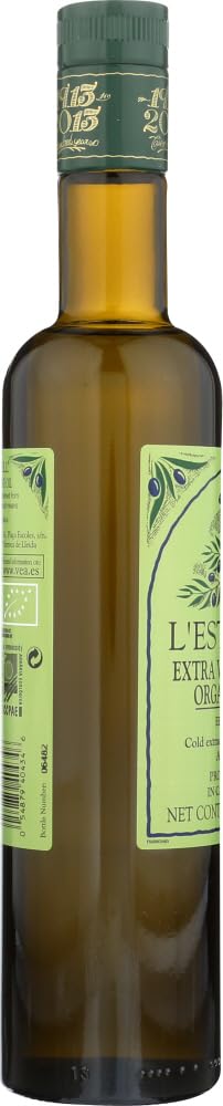 L'Estornell Organic Extra Virgin Olive Oil From Spain 16.9 Oz