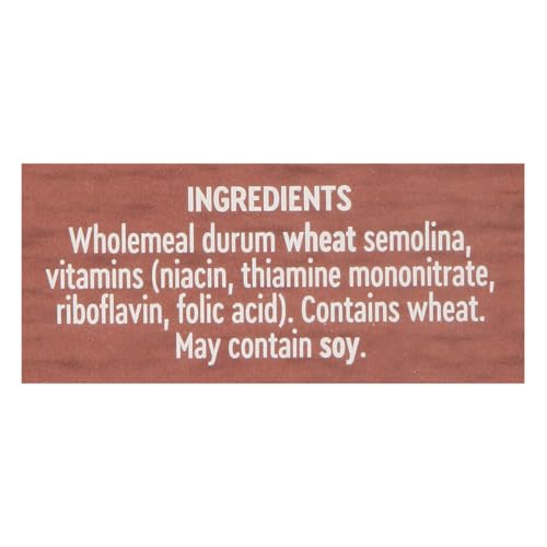 De Cecco Whole Wheat Pasta, Fusilli, 13.25 Ounce (Pack of 12) (VIP1034)