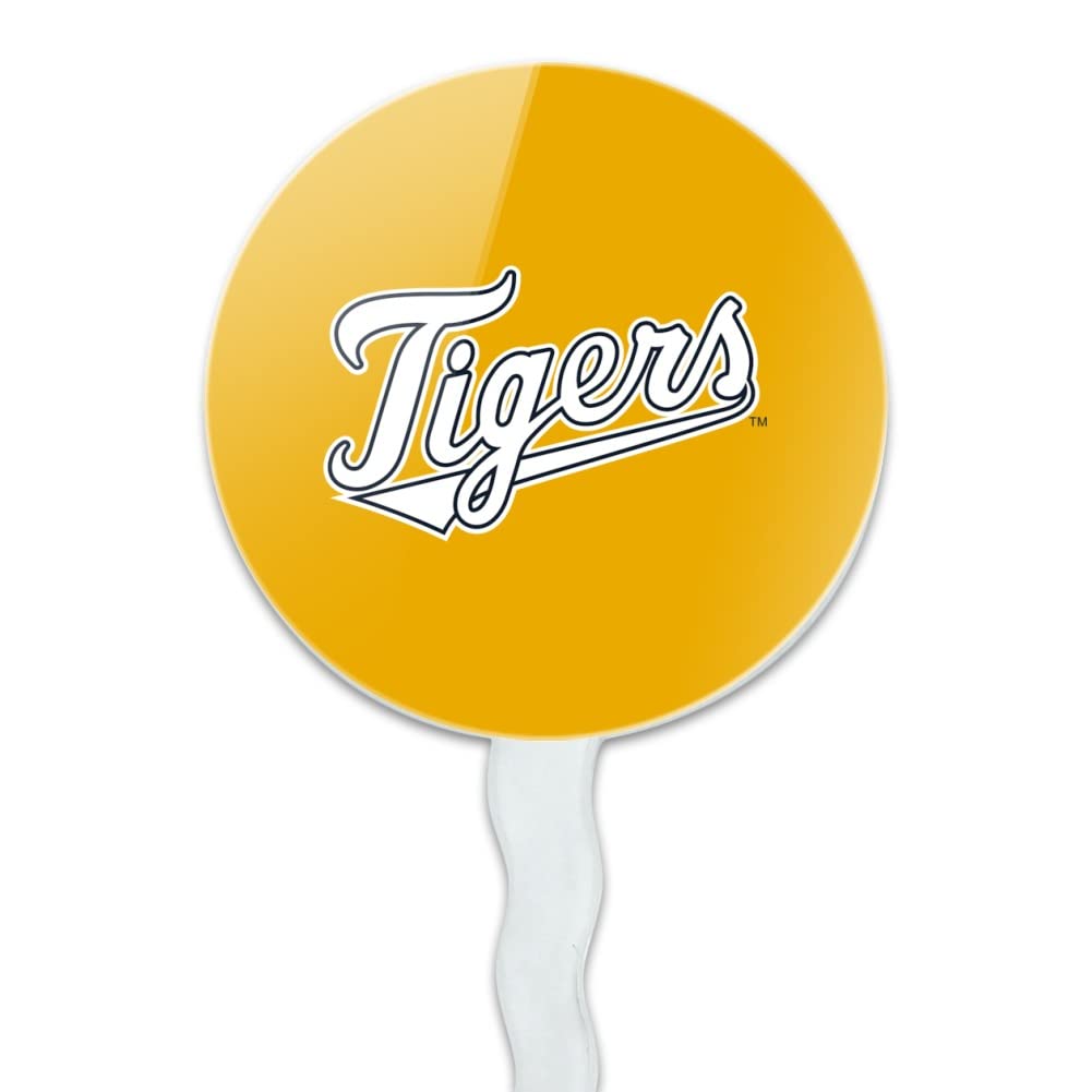 East Texas Baptist University Secondary Logo Cupcake Picks Toppers Decoration Set Of 6