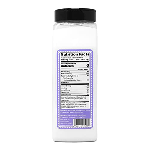Badia Iodized Salt, 40 Ounce (Pack of 4)
