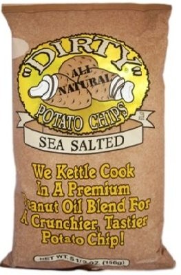 Dirty Chips Sea Salted Multi-Pack, 2-Oz Bags (Value Pack Of 50)