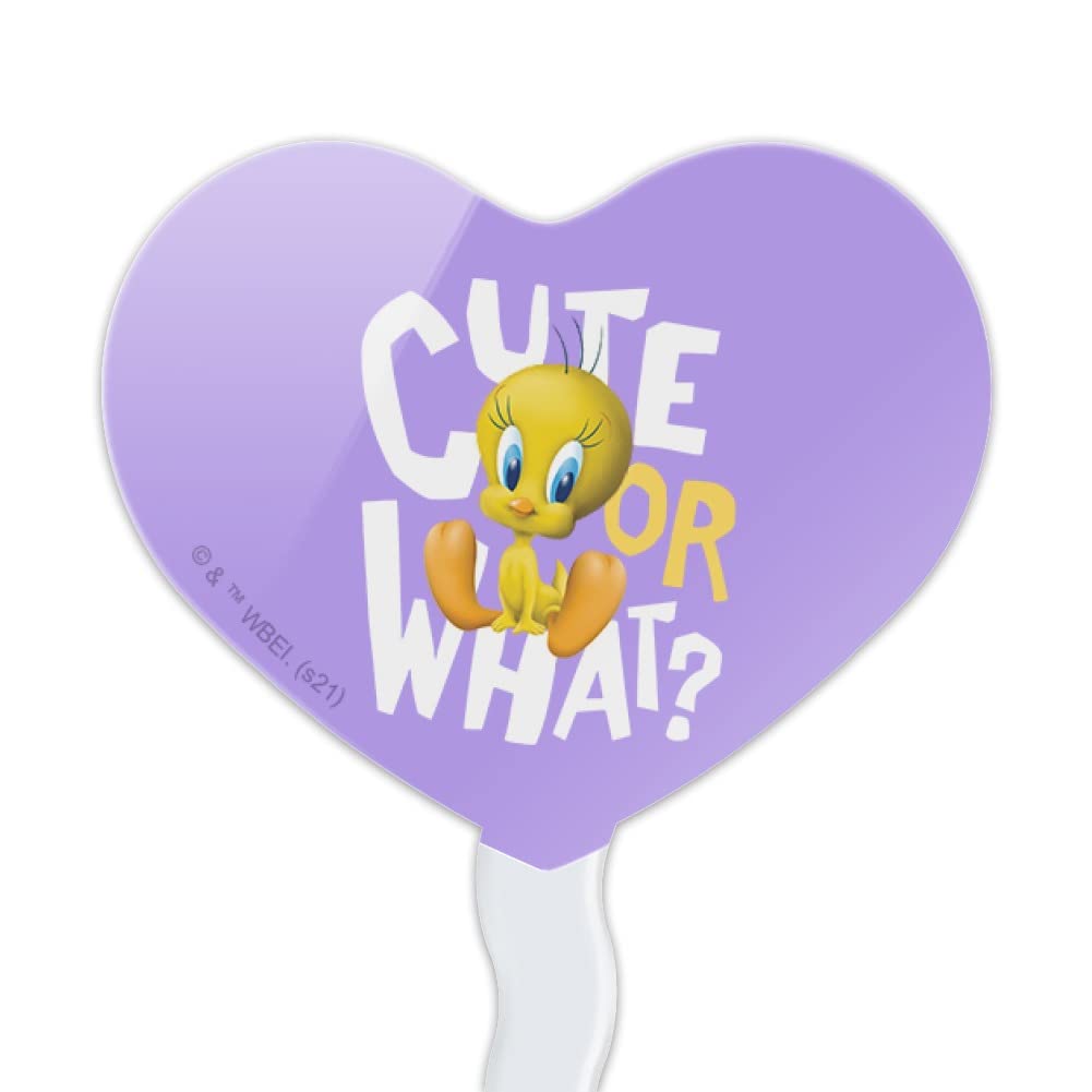 GRAPHICS & MORE Tweety Cupcake Picks Set of 6, Acrylic, Multi Color, One Size
