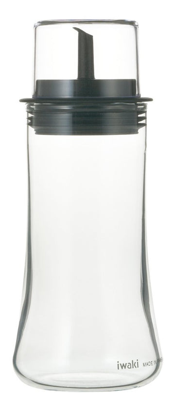 iwaki AGC KT5032-BK Techno-Glass, Heat-resistant Glass, For Soy Sauce, For Soy Sauce, 5.3 fl oz (160 ml), Spill Resistant, Condi