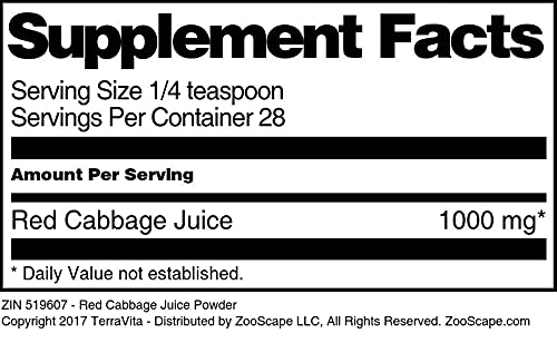 Red Cabbage Juice Powder (1 oz, ZIN: 519607) - 3 Pack