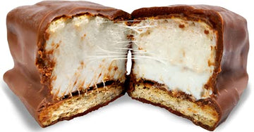 Ready To Eat Fyre Peanut Butter S'Mores With Pre-Burnt Toasted Marshmallow - 2 6-Packs - 12 Smores