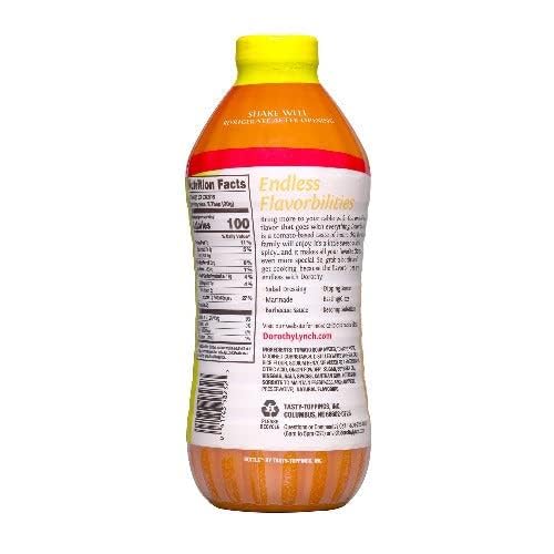 Dorothy Lynch Salad Dressing | Sweet & Spicy | Thick & Creamy | Salads, Dips, Sauces, & Marinades | French Style Condiment | Tan