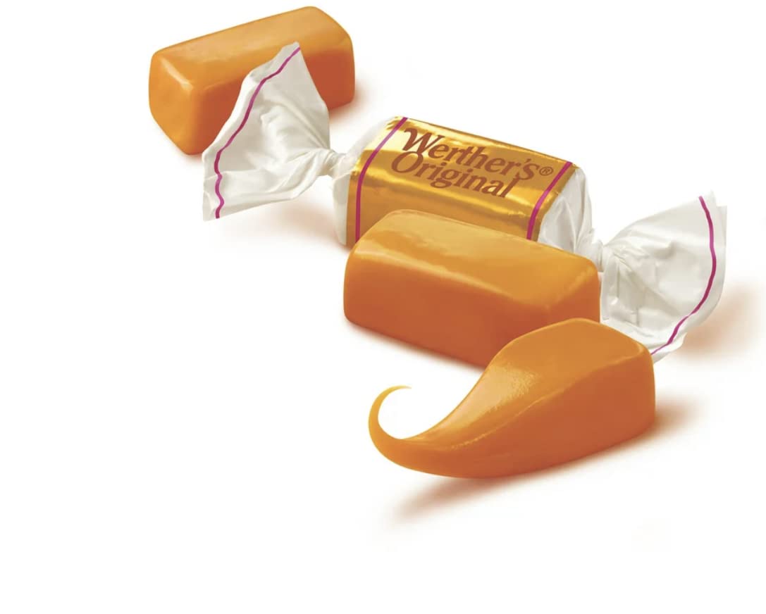 WERTHERS ORIGINAL | SOFT CARAMELS Candies | 2 Pack, 2.22-oz. Bags, SameDay Shipping offers Free Pen