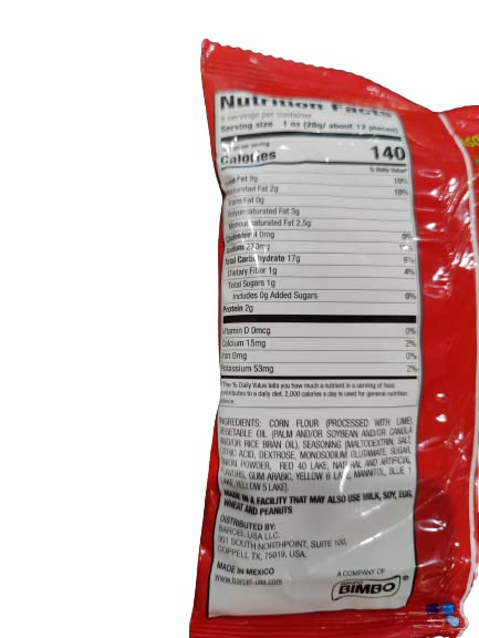 Barcel, Nitro Takis Chips, 9.9 Oz