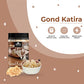 Nature Yard Gond Katira Pure Organic (Edible Gum) Tragacanth Crystals - 250 Gm - 100% Natural Superfood With Cooling Properties