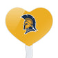 GRAPHICS & MORE Cupcake Picks Set of 6, Acrylic, UNCG Secondary Logo Heart, One Size, University of North Carolina Greensboro
