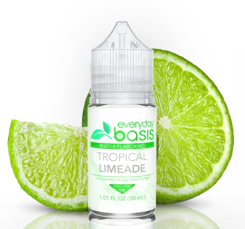 Everyday Basis Water Flavoring - Liven Up Your Water - Great Taste - Great Flavors - Keto Friendly, 0 Calories - No Dyes Or Food