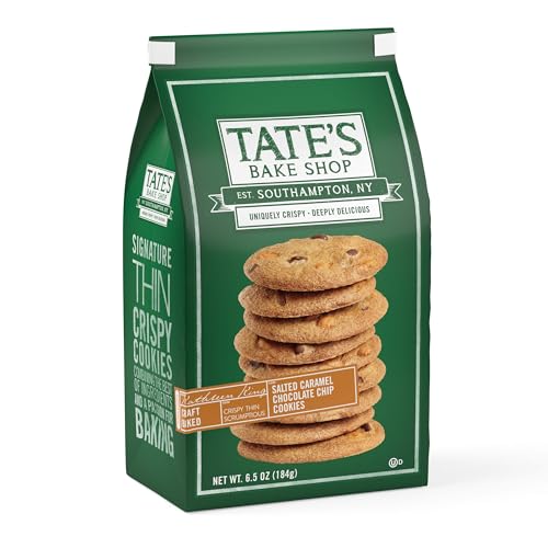 Tates Bake Shop Salted Caramel Chocolate Chip Cookies, 6.5 oz