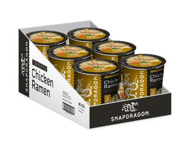 Snapdragon Tokyo-Style Chicken Ramen Cups  Rich Chicken Broth With Authentic Ramen Noodles  Authentic Flavors  Satisfy Your Crav
