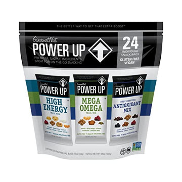 Power Up Trail Mix Variety Pack 24 1.5 Oz Net Wt 36 Oz