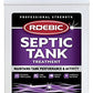 Roebic K-37-Q Septic Tank Treatment Removes Clogs, Environmentally Friendly Bacteria Enzymes Safe For Toilets, Works For 1 Year,