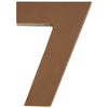 Philadelphia Candies Solid Milk Chocolate Number 7, 1.75 Ounce Novelty Gift