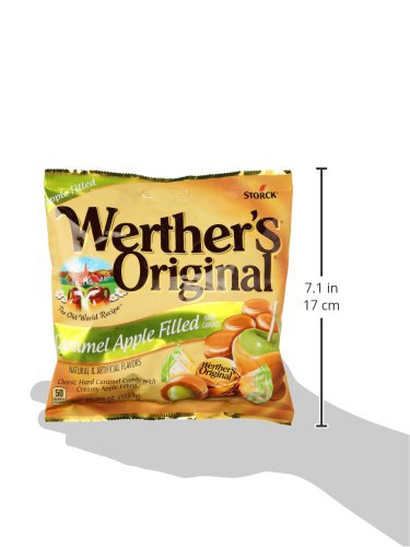 Werthers Caramel Apple Filled Hard Candies, 5.5 Oz