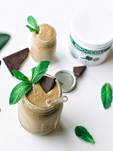 KOYAH - Organic USA Grown Broccoli Powder (1 Scoop Equivalent to 1/4 Cup Fresh): 30 Scoops, Freeze-dried, Whole-Vegetable Powder