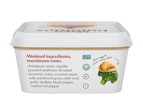 Ithaca French Onion Hummus, Non-GMO, Minimal Ingredients, 10oz
