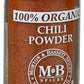 Morton & Bassett 100% Organic Chili Powder | Robust Blend for Tacos  Chili & Tex-Mex Dishes | Gluten Free  Salt Free  Non-GMO | 2.1 oz Jar