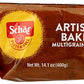 Schar Artesian Multigrain Bread, Gluten Free, 14.1 oz