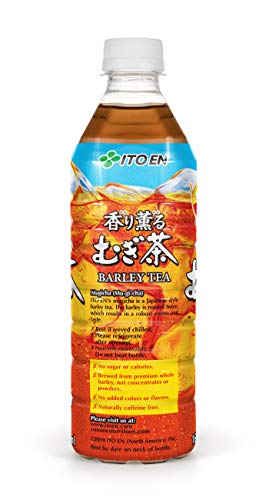 Ito En Mugicha Barley Tea, Unsweetened, Caffeine Free, 16.9 Ounce (Pack of 12)