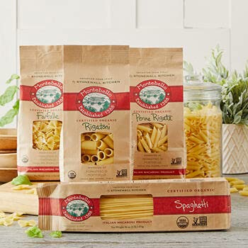 Montebello Organic Fusilli, 1 Lb (4-Pack)