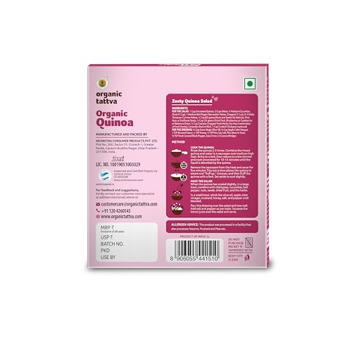 Quinoa 500G (17.63Oz)