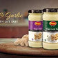 Shan Garlic Paste - Organic Minced Garlic Cooking Paste in Airtight Glass Jar - 24.69 oz (Pack of 4)
