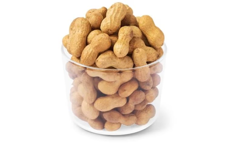 Nuts.Com Organic Raw Peanuts In Shell 1 Lb - Unsalted Whole Peanuts For Boiling, Roasting, And Feeder Stations - Bulk Raw Peanut