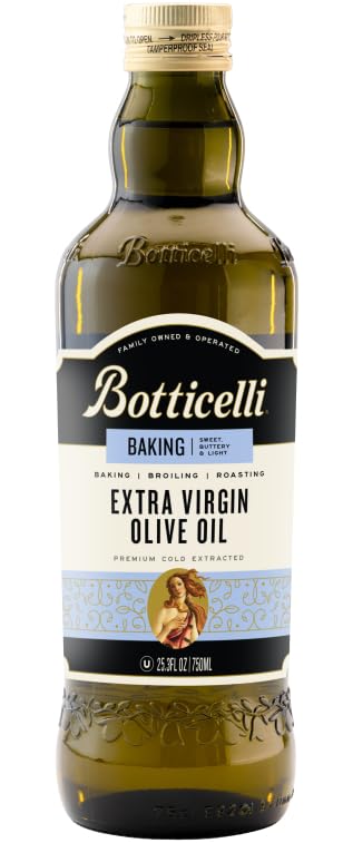 Botticelli Extra Virgin Olive Oil | 25.3 oz | 750 ml (Baking)
