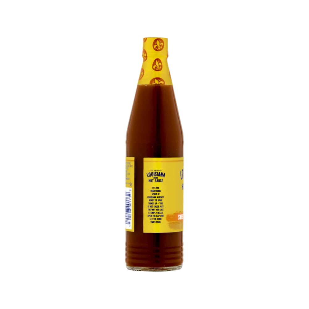 Louisiana Hot Sauce Sweet Heat, 6 Fl Oz, Pack of 4