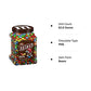 M&M'S Milk Candies Jar, Limited Edition, Chocolate, 62 Ounce