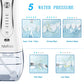 H2Ofloss Water Flosser Portable Dental Oral Irrigator With 5 Modes, 6 Replaceable Jet Tips, Rechargeable Waterproof Teeth Cleane