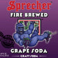 Sprecher Grape Soda, Great Tasting, Hand Crafted, Fire-Brewed, Gourmet, Craft Soda, 16oz Glass Bottles- 12 PACK