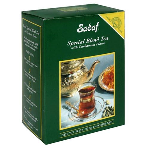 Sadaf Special Blend Tea with Cardamom - Loose Leaf Cardamom Tea - Ceylon Black Tea - Quicktea Product harvested in Sri Lanka - 8