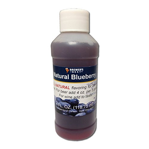 malt-inspired Best Natural malt-inspired and Wine Flavoring - Blueberry, 4 oz, Model 3704