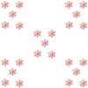 O'Creme 6-Petal Royal Icing Sugar Flower 3/4 Inch - for Cake Decorating - Decorations for Cakes, Cupcake Toppers - Birthday, Wed