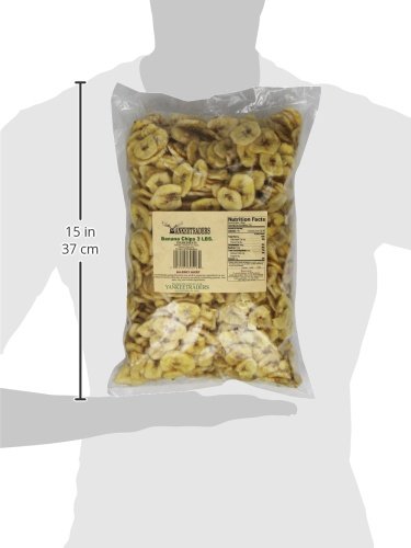 Yankee Traders Dried Chips, Banana, 3 Pound