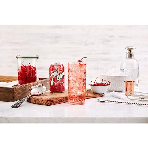 7Up Cherry Flavored Soda, 12 Fl Oz Cans, 12 Pack