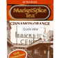 Marketspice Teabags, Cinnamon Orange, 24 Count, 56G