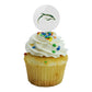 Le Moyne College Secondary Logo Cupcake Picks Toppers Decoration Set Of 6